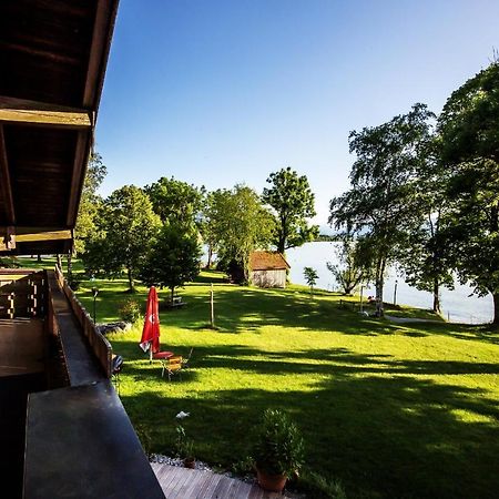 Ferienwohnungen Am Strandbad Chieming Exterior foto