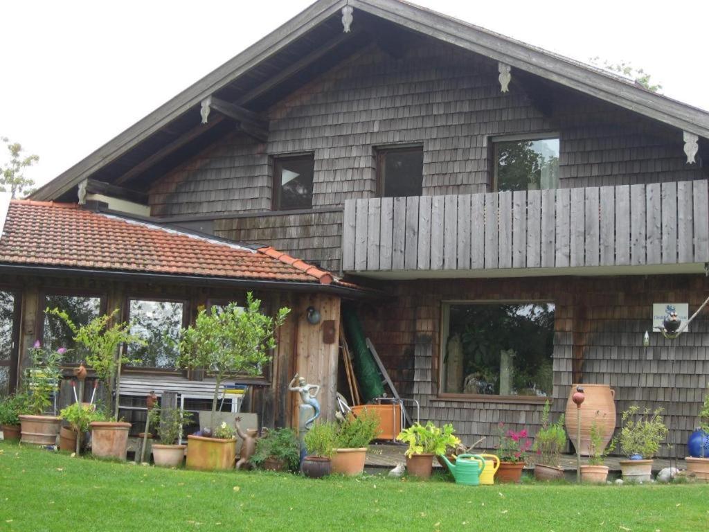 Ferienwohnungen Am Strandbad Chieming Exterior foto